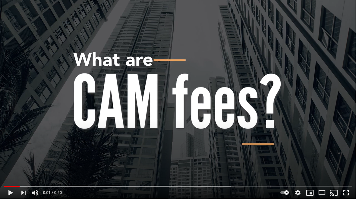 What are CAM Fees?