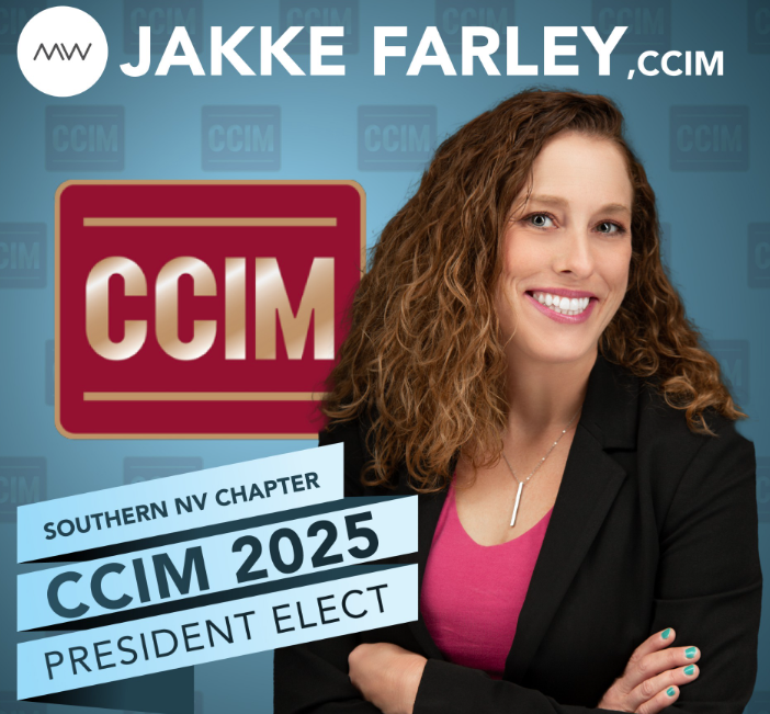 Mountain West Commercial Real Estate’s Jakke Farley Named CCIM President-Elect for Southern Nevada