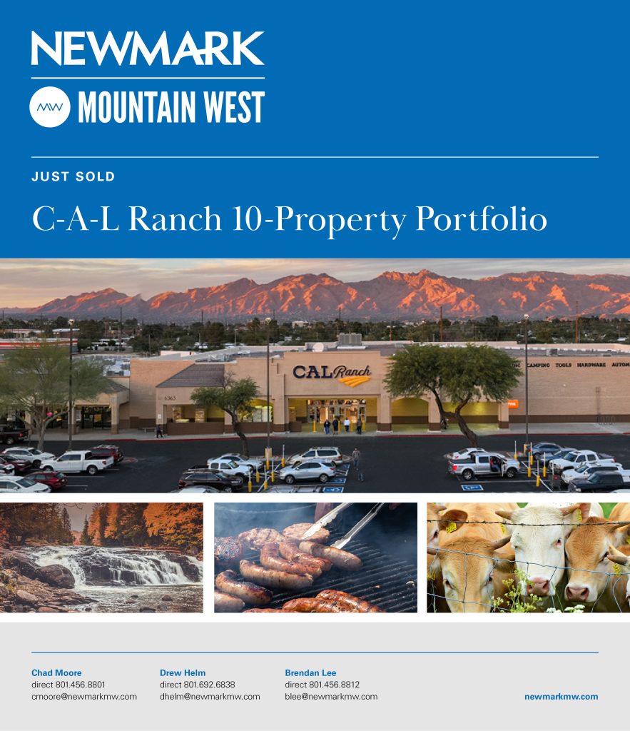 Newmark Mountain West Advises 10-Property Multi-State C-A-L Ranch Portfolio