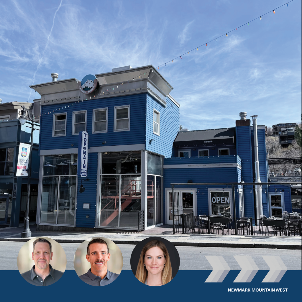 Newmark Mountain West and Berkshire Hathaway Appointed as Listing Agents for Top of Main on Park City's Upper Main Street
