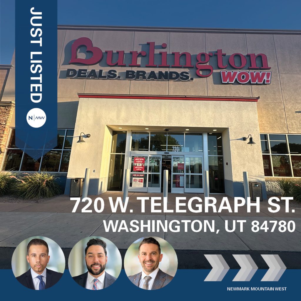 Newmark Mountain West Facilitates First Burlington in Southern Utah Market