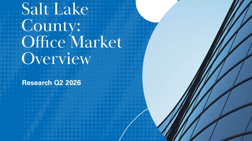 Salt Lake Office Market Overview Q2 2026