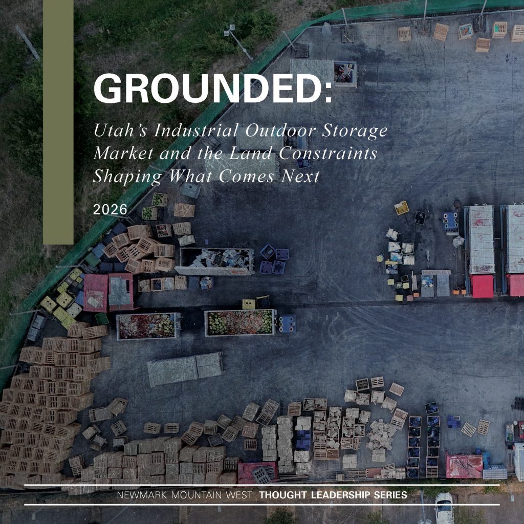 Grounded: Utah’s Industrial Outdoor Storage Market and the Land Constraints Shaping What Comes Next