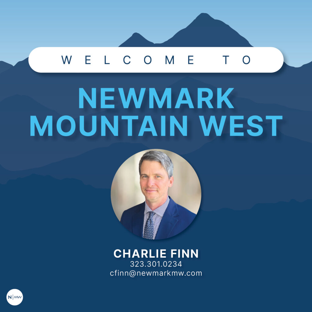 Newmark Mountain West Welcomes Charlie Finn, Expands into Boise, Idaho