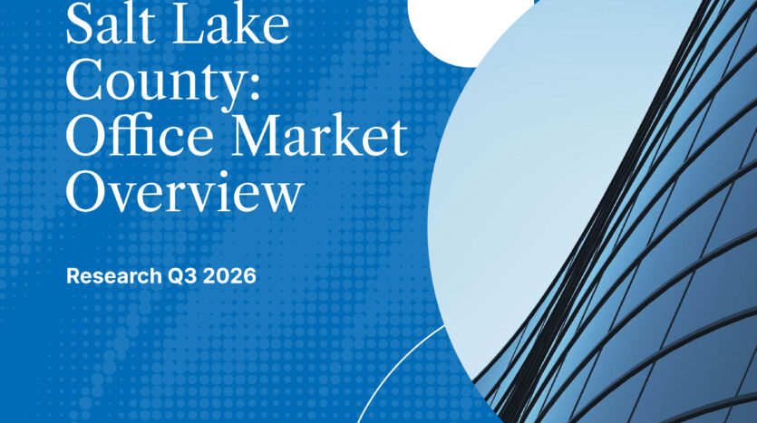 Newmark Mountain West Publishes Q3 2026 Salt Lake County Office Market Overview